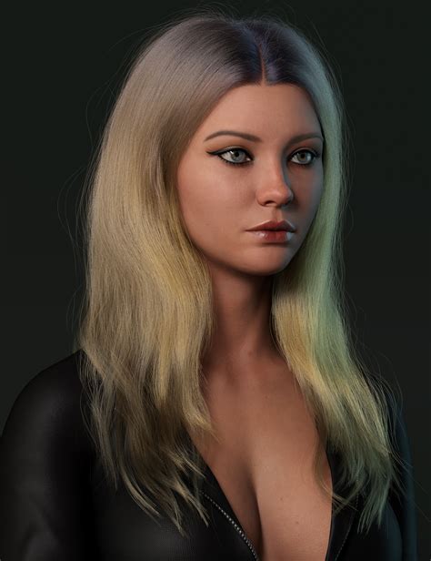 Dforce Strand Based Beach Style Long Hair Color Expansion Daz D