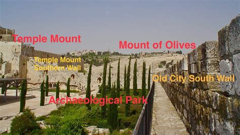 Mount Of Olives Where Messiah Will Stand On His Return To Earth