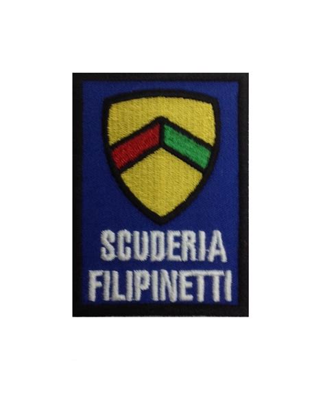 Embroidered Badge Patch Sew On Mmx Mm Scuderia Filipinetti