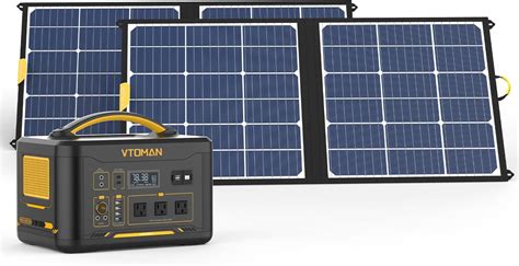 Amazon VTOMAN Jump 1500X Solar Generator With Panels Included