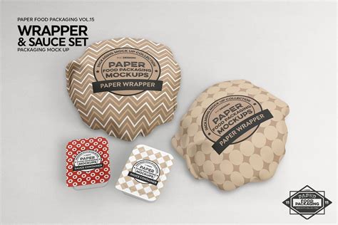 Burger Wrapping Paper Mockup Free Best Free Mockups