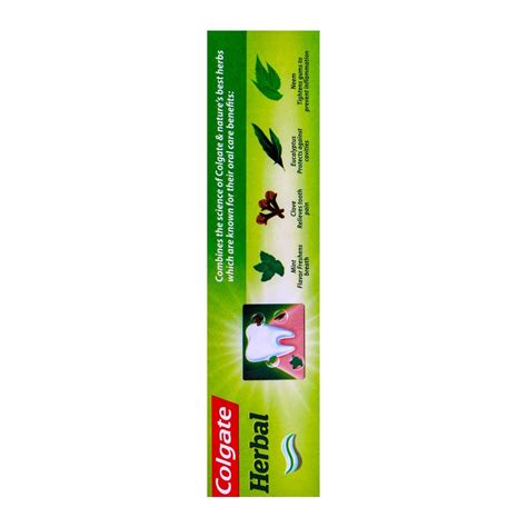 Purchase Colgate Herbal Toothpaste Gm Online At Special Price In