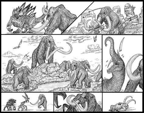 Behemoth S Life By Ladalbarran2001 On Deviantart All Godzilla Monsters Kaiju Monsters