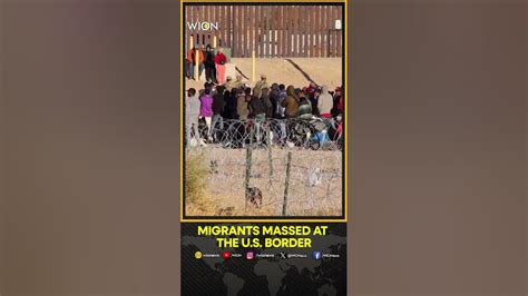 Migrants Mass At Border Wall As Us Mexico Agree To Curb Record