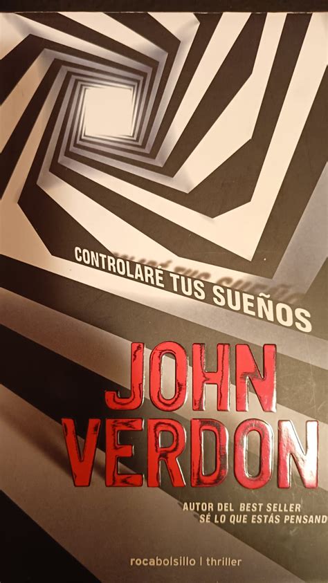 CONTROLARÉ TUS SUEÑOS John Verdon Novelas Románticas