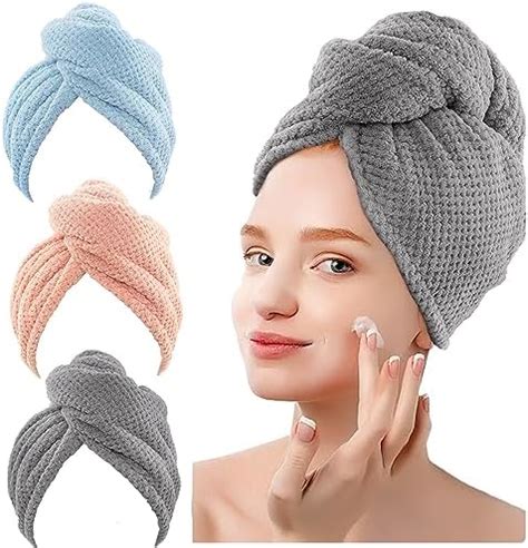 Amazon Hbselect Microfiber Hair Towel Hair Wrap For Women Pack