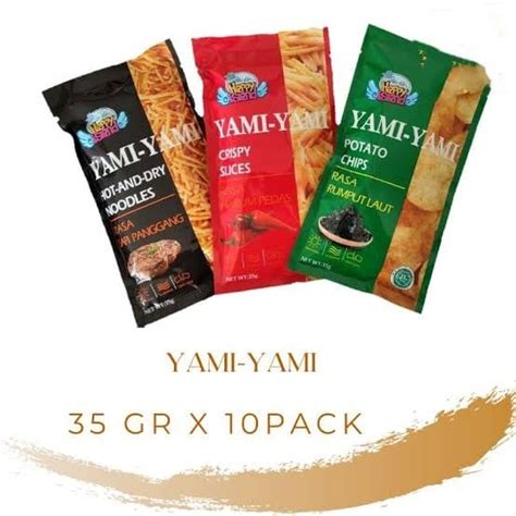 Jual Snack Yami Yami Cemilan Kentang Enak Dan Murah Isi 10pcs