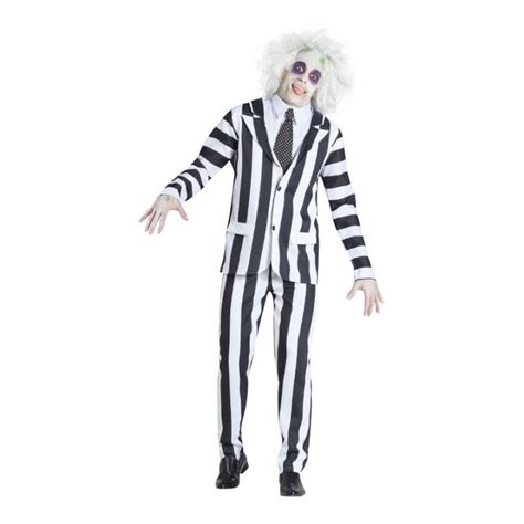 Disfraz De Beetlejuice Para Hombre Por Lafrikileria