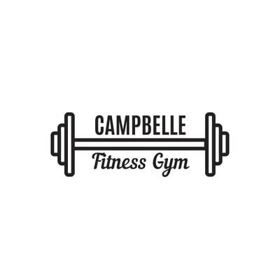 Free custom printable gym logo templates | Canva