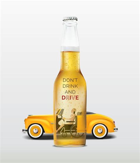 Don T Drink And Drive A Powerful Awareness Concept