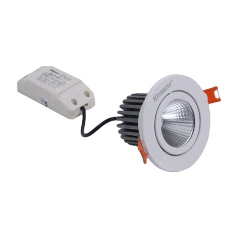 Jual Krisbow Lampu Downlight Led Adj 7 W 5000 K Cool Daylight Original