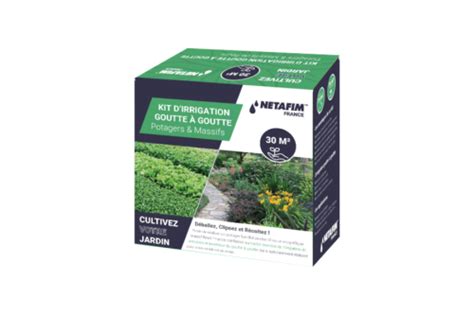 Kit D Arrosage Goutte Goutte Sans Pression Netafim Jardin Couvert