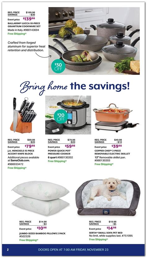 Black Friday 2018 Sams Club Ad Scan BuyVia