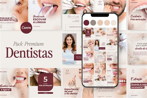 Pack Dentista Mulher Influente Mi Studio