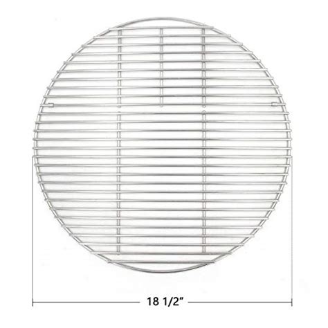 Hongso Sus Round Cooking Grid Grates For Large Big Green Egg