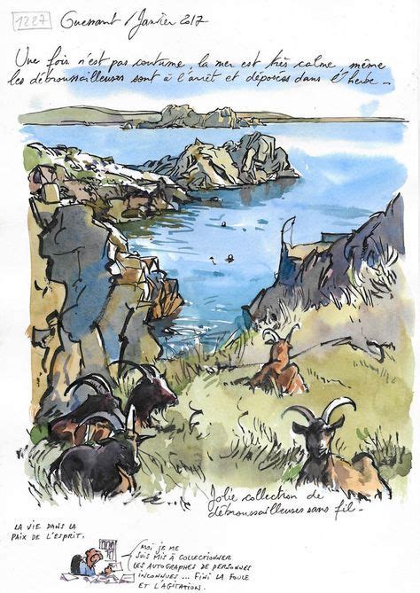 Une Bretagne Par Les Contours Ouessant Le Blog De Yal Watercolor