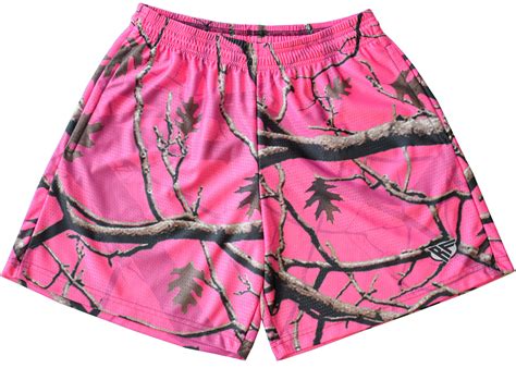 Rf Mesh Pink Tree Camo Shorts Rfwear