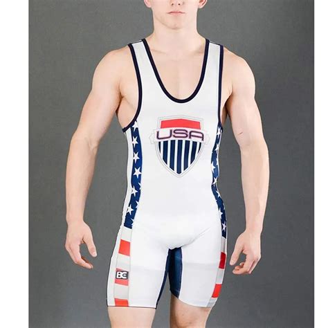 New Men S Wrestling Singlets Suit Coverall Training Freestyle Wrestling