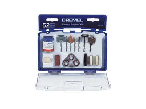 Dremel 687 01 52 Piece Set General Purpose Bits Newegg