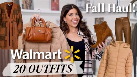 20 Walmart Fall Outfits Walmart Haul Youtube