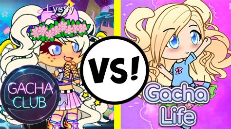 Gacha Club Vs Gacha Life Huge Differences New Gacha Game Youtube