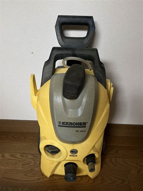 Yahoo オークション Karcher ケルヒャー K3 Silent 高圧洗浄機 ジャ