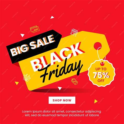 Premium Vector Black Friday Sale Banner Template Black Friday Background