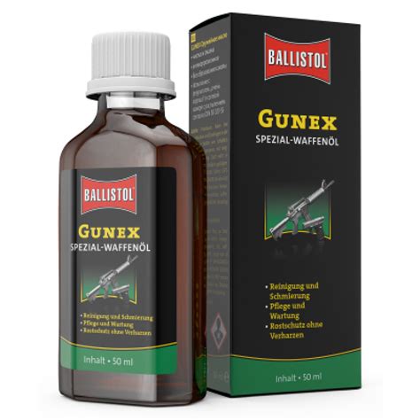 Ballistol Gunex Spezial Waffenöl 100ml Sprays Und Öle Shooting Storech