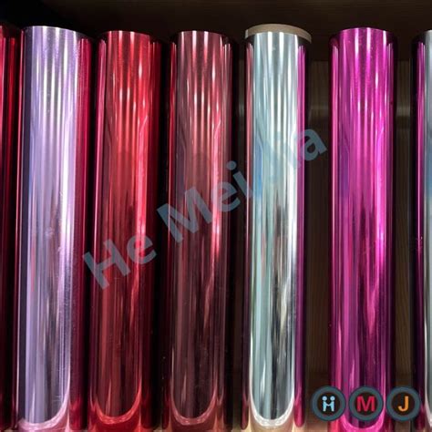 Metallic PU Heat Transfer Vinyl Rolls HMJ