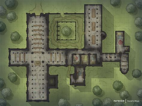 The Church Of Annaaru Battlemaps