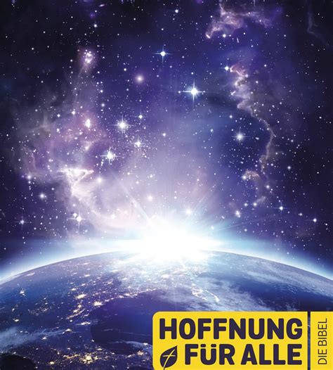 Bibel Hoffnung für alle Blue Planet Edition Mittelgroß Taube