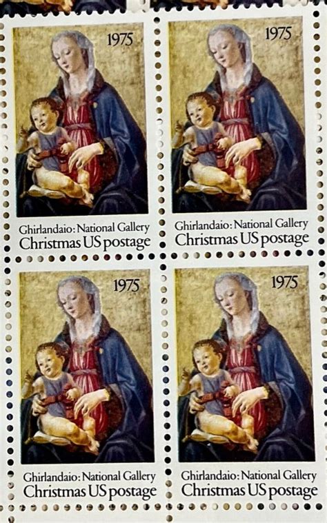 1579 Madonna And Child Christmas Lot Of 150 Stamps Mnh 10 C Fv 15