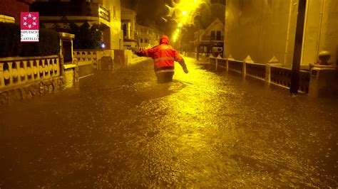 Inundaciones En El Litoral De Almassora Y Burriana Tras Una Noche De