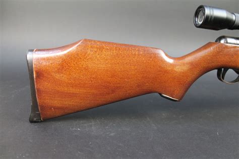 A Webley And Scott Webley Vulcan Cal 22 Break Barrel Air Rifle Fitted