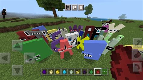 Minecraft Alphabet Lore Mod In Minecraft Pe Youtube