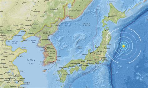 Japan Earthquake Huge 5 8 Magnitude Quake Strikes Near Sendai World