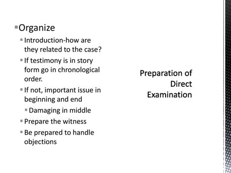 Witness Examination Cross And Direct Ppt Download