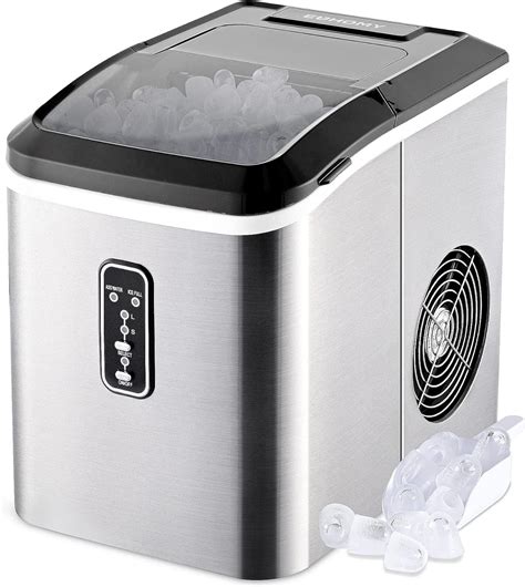 Amazon EUHOMY Compact Potable Electric Ice Maker Machine With Ice