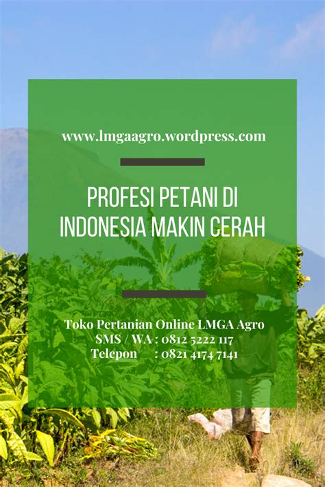 Petani Dan Sawah Gambar Profesi Petani