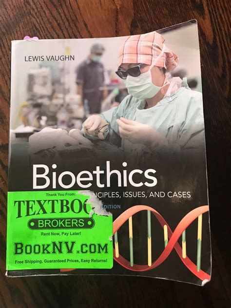 Bioethics Principles Issues And Cases Paperback By Vaughn Lewis Good 9780190250102 Ebay