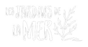 Jardins De La Mer Logo Final Plantes Blanc Px Les Jardins De La Mer