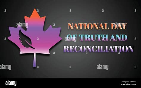 National Day Of Truth And Reconciliation Modern Creative Banner Design