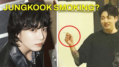 Jungkook In La Bts Star Caught Smoking Youtube