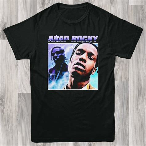 ASAP Rocky Band Tee T Shirt S XL Retro Vintage Design Hip Hop Etsy