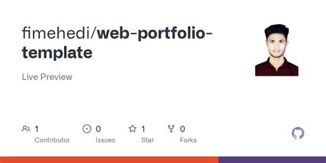 GitHub - fimehedi/web-portfolio-template: Live Preview