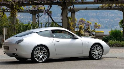 Wallpaper Maserati Gs Zagato Gray Side View Hd Picture Image