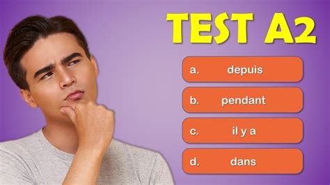 Teste Ton Français Quiz De Niveau A2 ️ Youtube