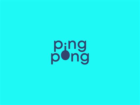 Ping Pong Logo by Diar Kutllovci on Dribbble