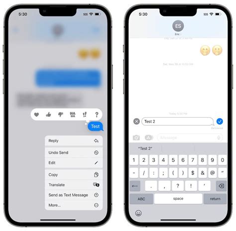 Ios 16 อนุญาตให้ผู้ใช้งานแก้ไขหรือลบข้อความใน Imessage ที่ส่งออกไปไม่