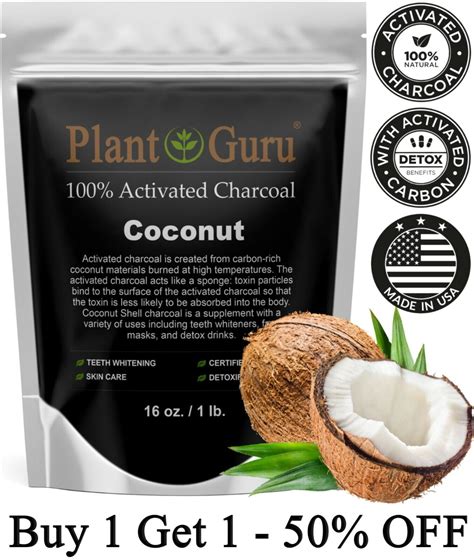 Activated Charcoal Powder Lb Coconut Food Grade Organic Teeth